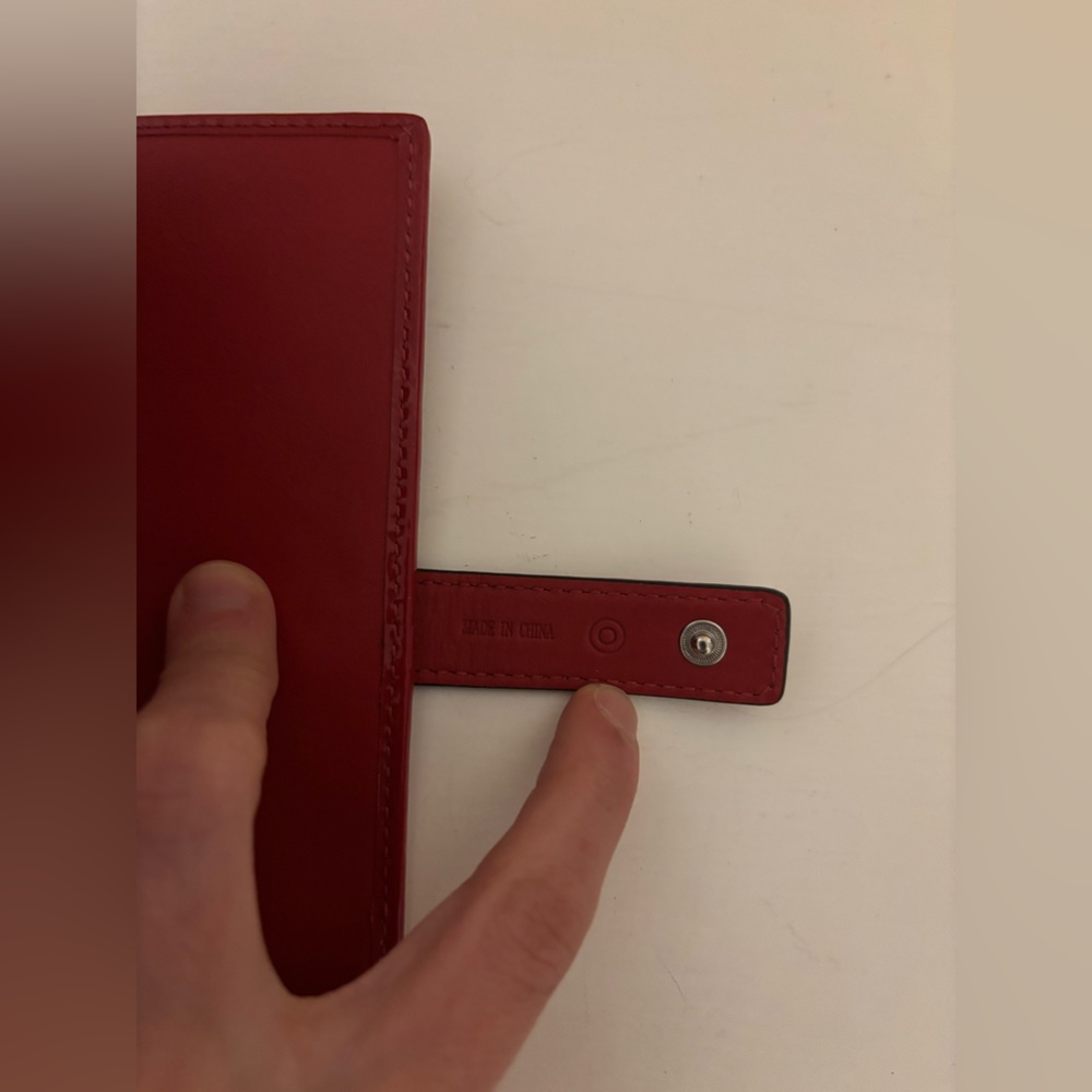 Coach Red Wallet - Picture 5 of 14